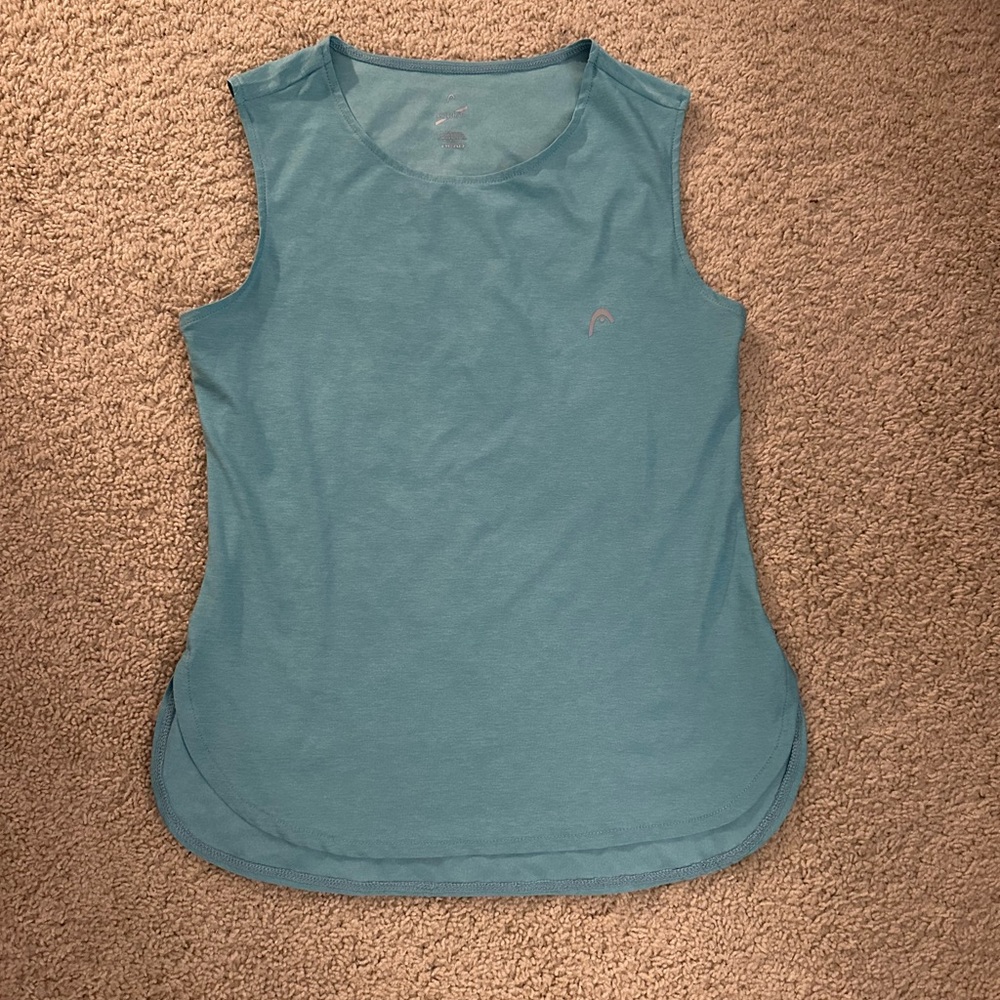 Head Women's Teal Tank Top